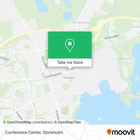 Conference Center map