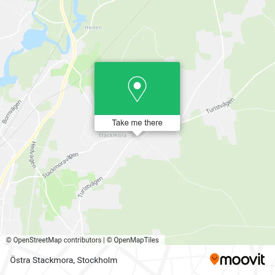 Östra Stackmora map