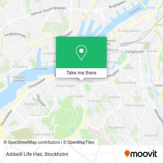 Addwill Life Hair map