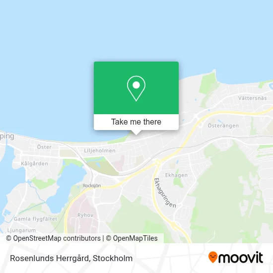 Rosenlunds Herrgård map