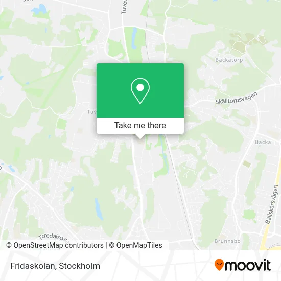 Fridaskolan map