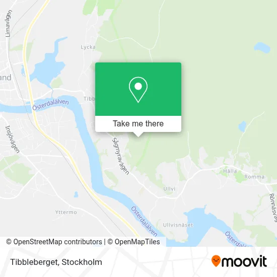Tibbleberget map