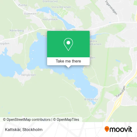 Kattskär map