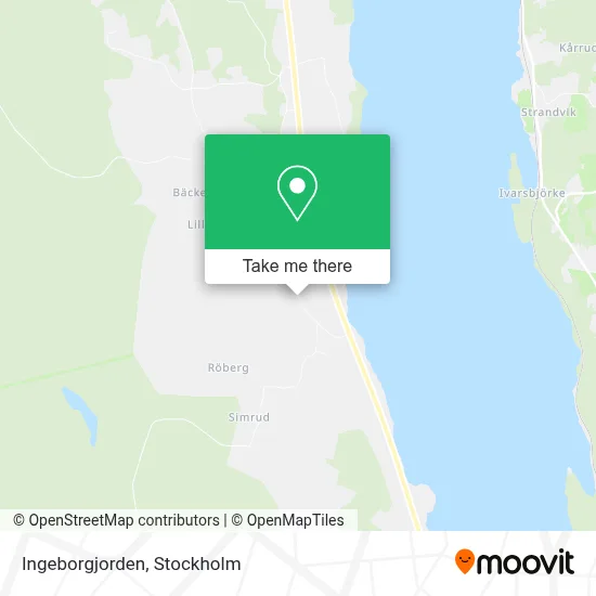 Ingeborgjorden map