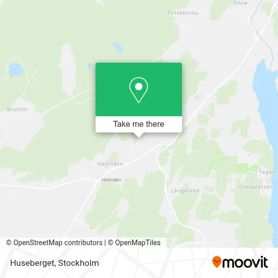 Huseberget map