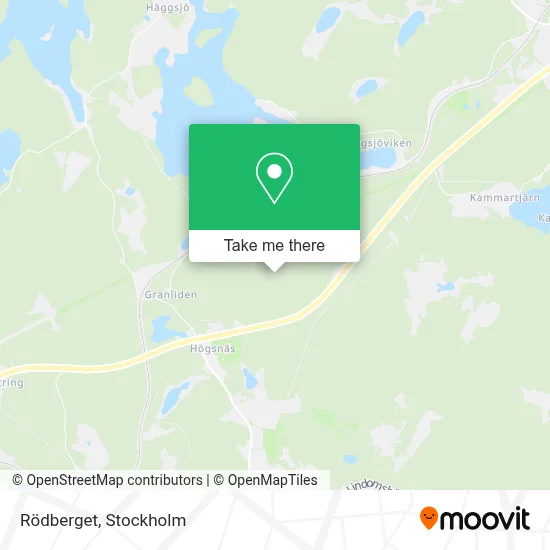 Rödberget map
