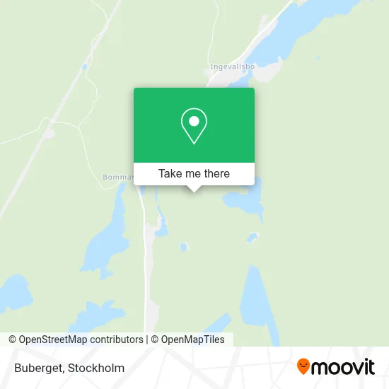 Buberget map