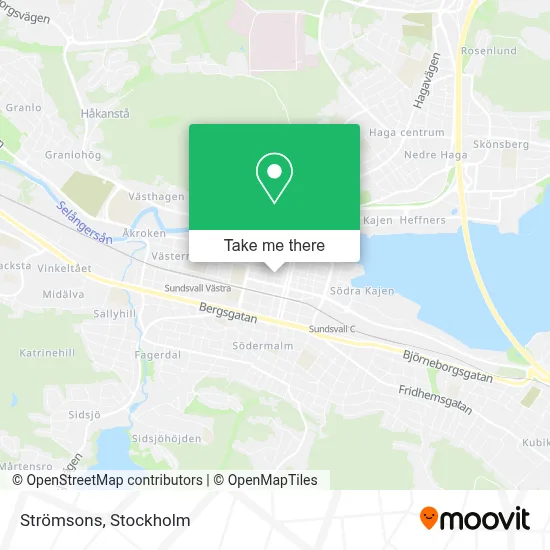 Strömsons map