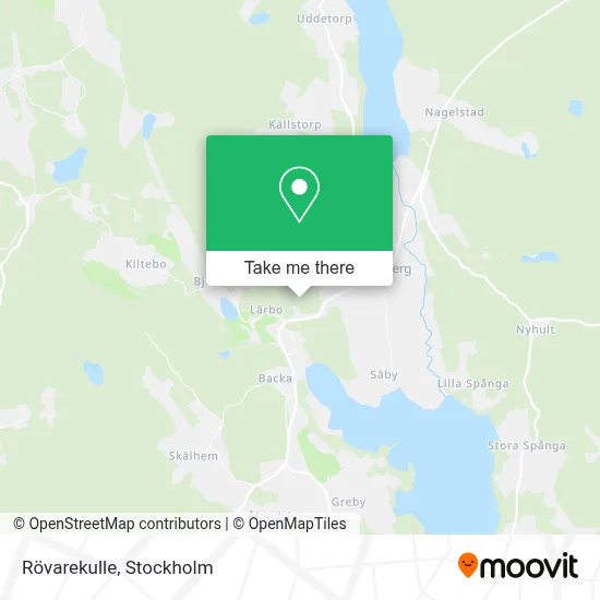 Rövarekulle map