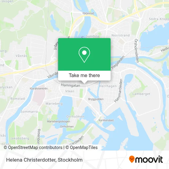 Helena Christerdotter map