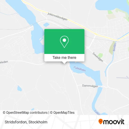 Stridsfordon map