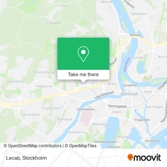 Lecab map