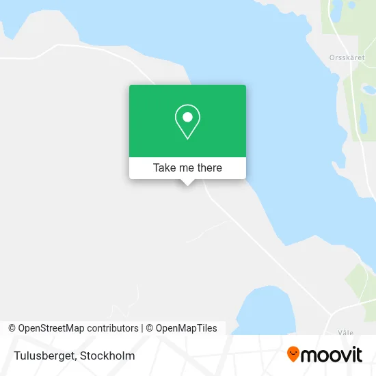 Tulusberget map