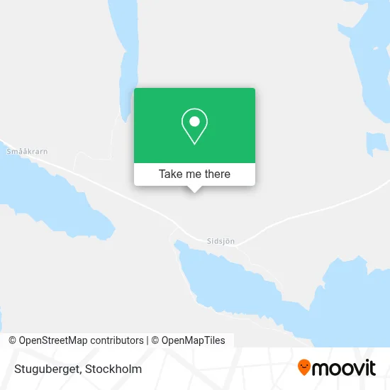 Stuguberget map