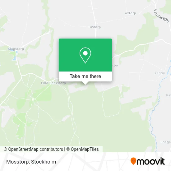 Mosstorp map