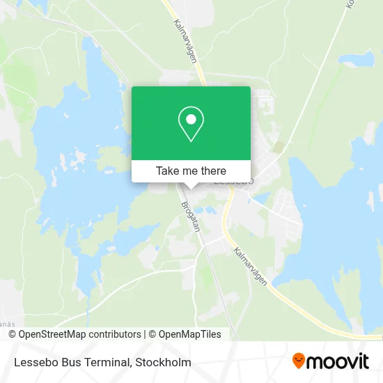 Lessebo Bus Terminal map