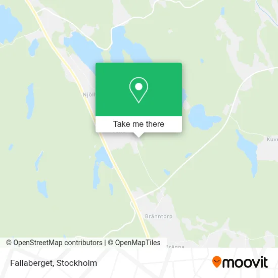 Fallaberget map