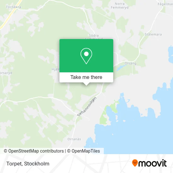 Torpet map