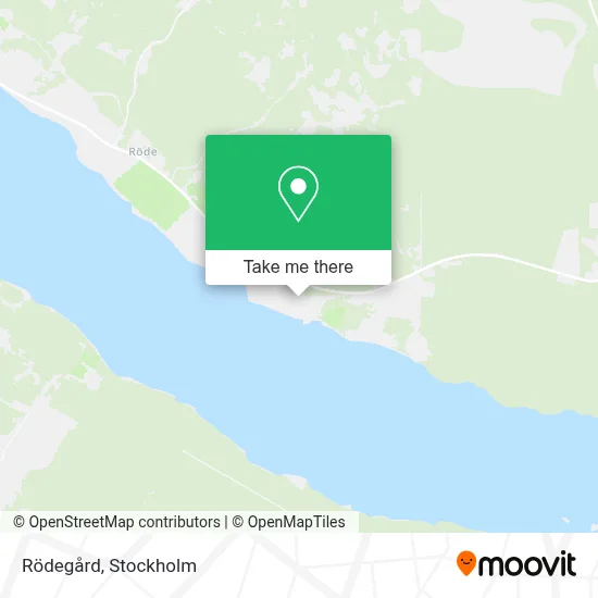 Rödegård map