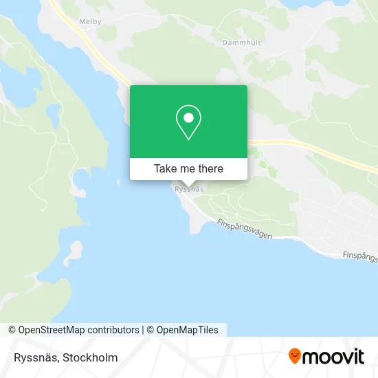 Ryssnäs map