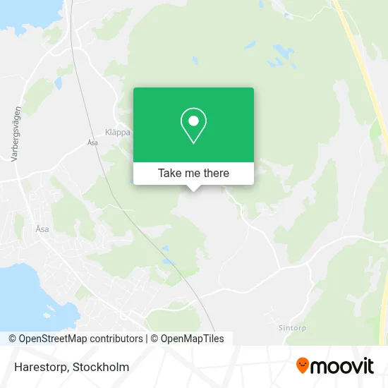 Harestorp map