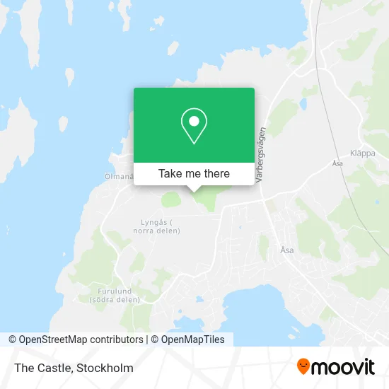 Slottet map