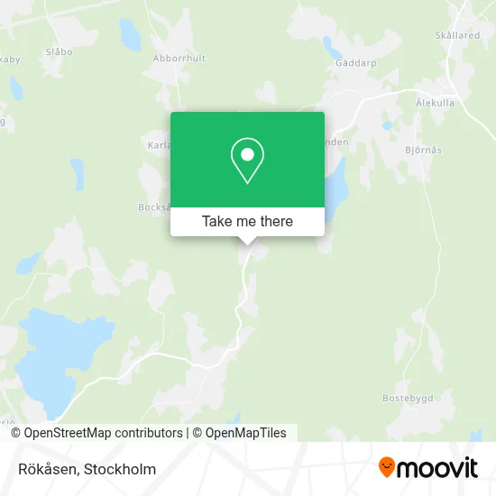 Rökåsen map