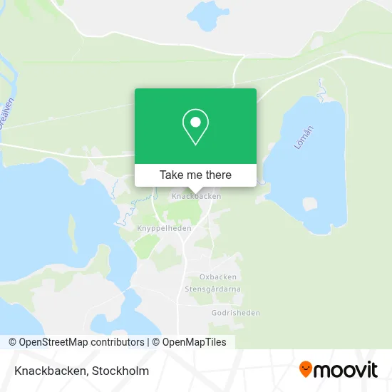 Knackbacken map
