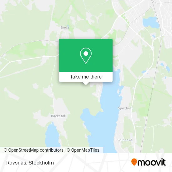 Rävsnäs map