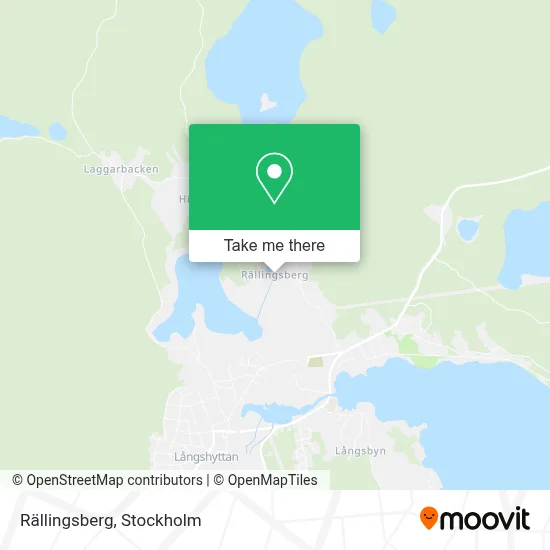 Rällingsberg map