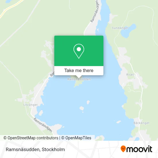Ramsnäsudden map