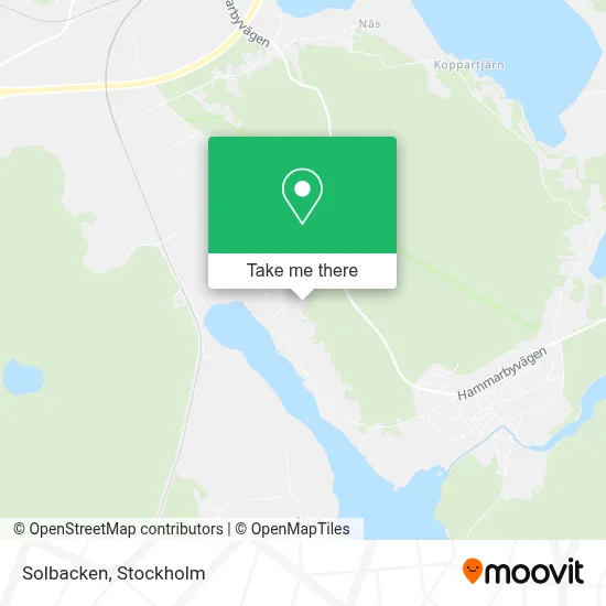 Solbacken map