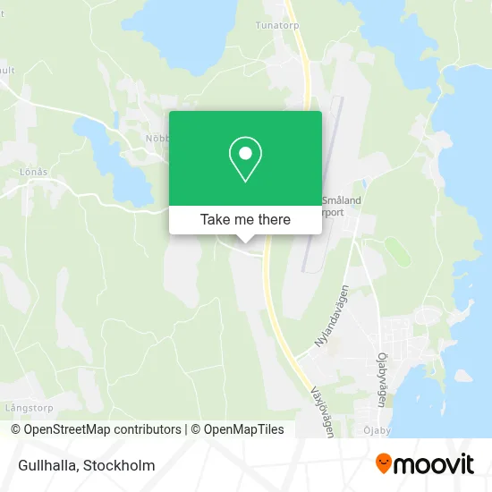 Gullhalla map