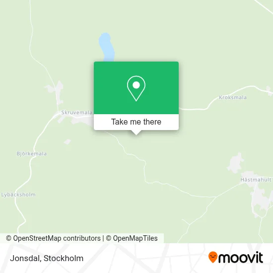 Jonsdal map