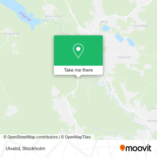 Ulvalid map