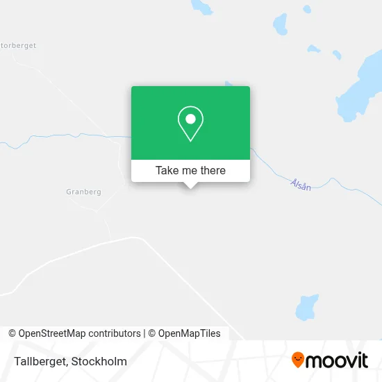 Tallberget map