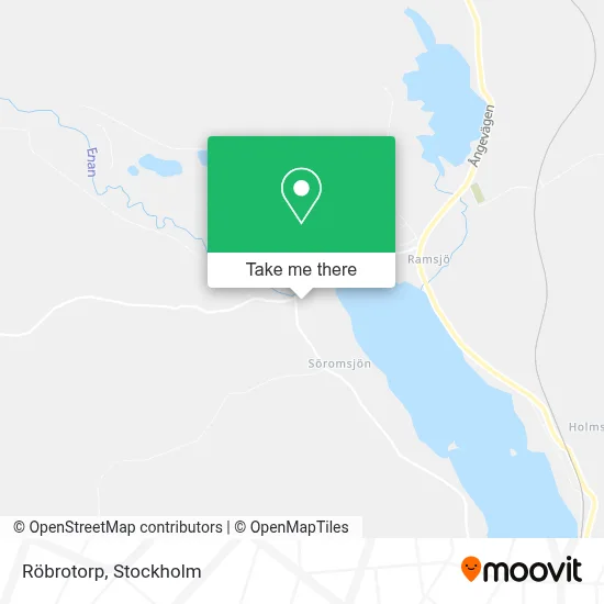 Röbrotorp map