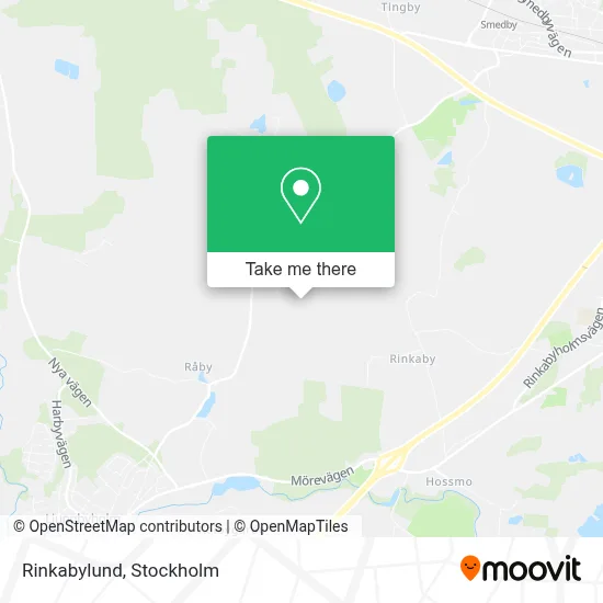 Rinkabylund map