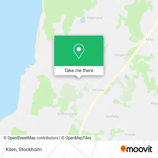 Kilen map