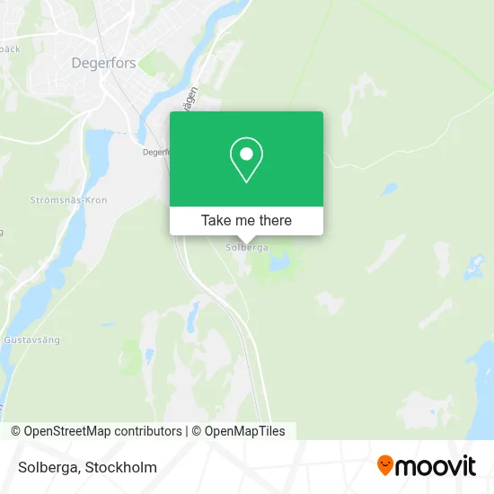 Solberga map