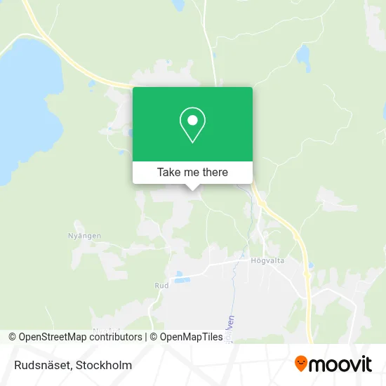 Rudsnäset map