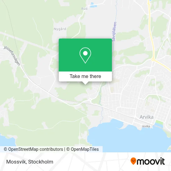 Mossvik map