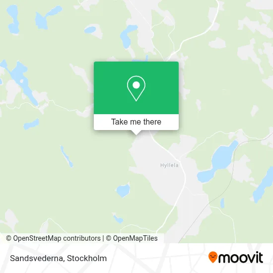 Sandsvederna map