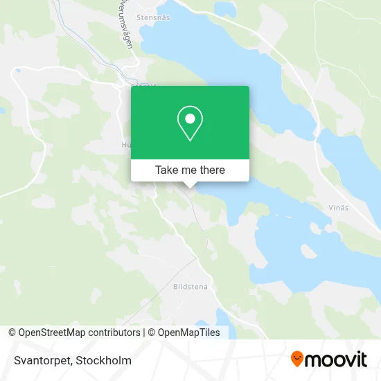 Svantorpet map