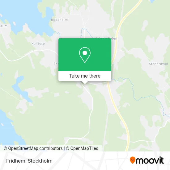 Fridhem map