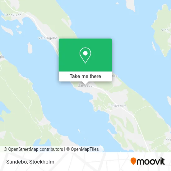 Sandebo map