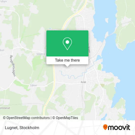 Lugnet map