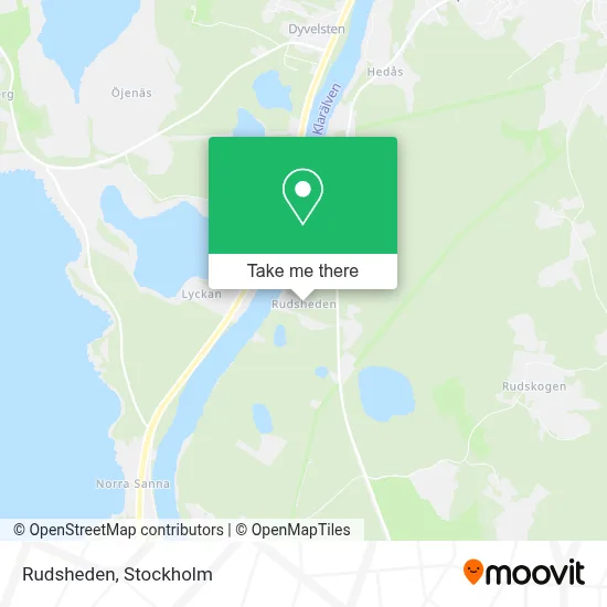 Rudsheden map