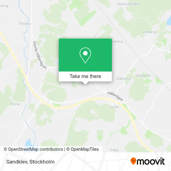 Sandklev map