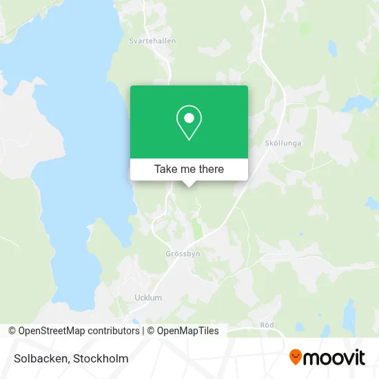 Solbacken map